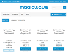 Tablet Screenshot of magicwaveshop.com